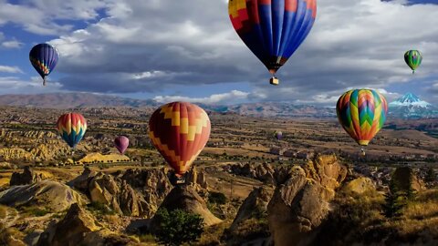 4K Hot Air Balloons Royalty Free Stock Footage Free HD Video No Copyright
