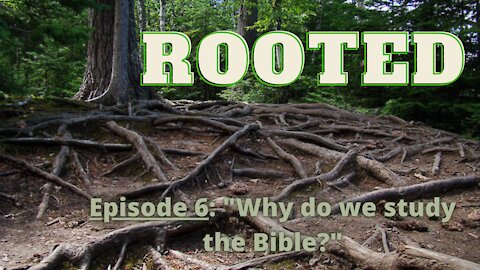 ROOTED (Discipleship) Episode 6- "Why Do We Study the Bible."