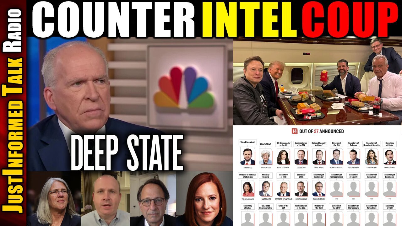 Regime Intel Assets Desperately Attempt Intimidating Incoming Trump Administration!