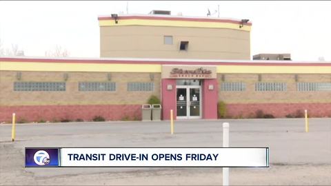 Transit drive-in opens Friday