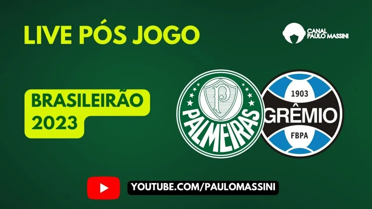 PÓS-JOGO PALMEIRAS 4 X 1 GRÊMIO. COLETIVA ABEL FERREIRA AO VIVO. CAMPEONATO BRASILEIRO.