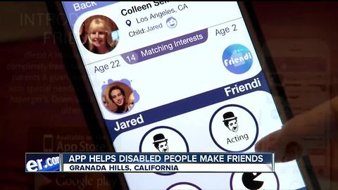 App helps those with special needs make friends