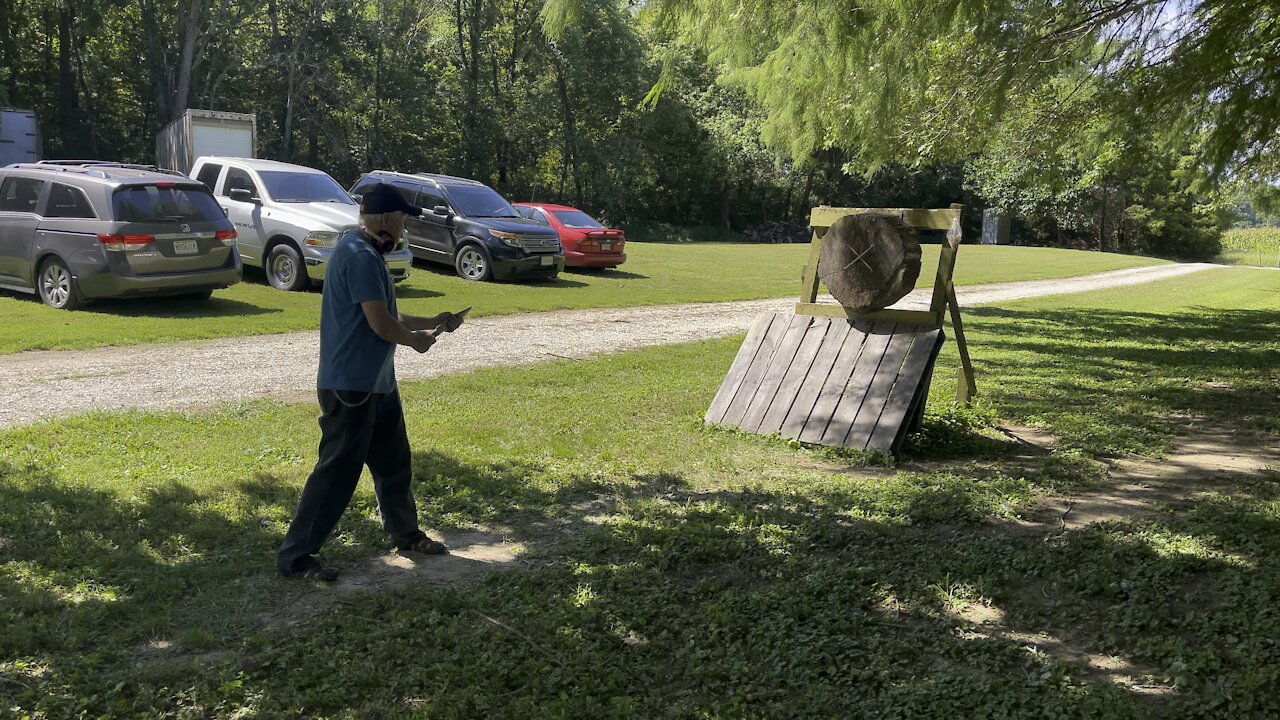 Rich Pierce throwing knife