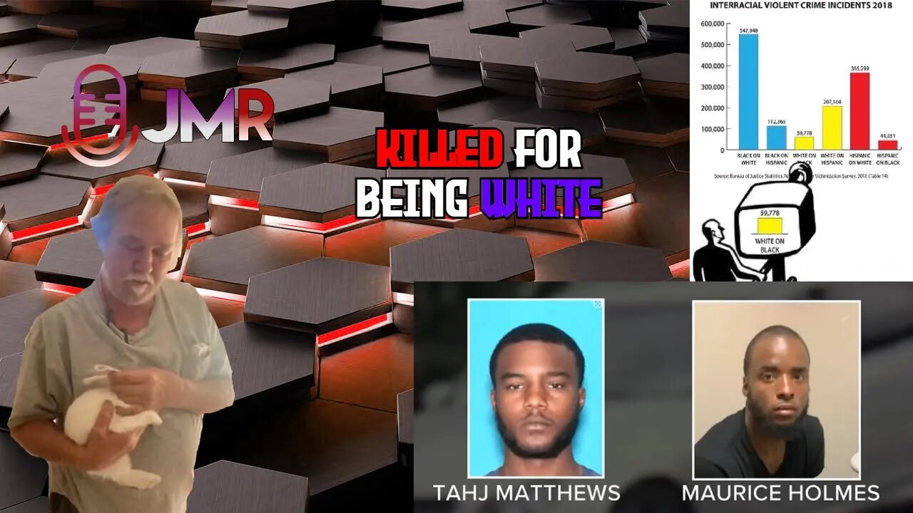 Two black men HUNT & EXECUTE white man fixing mailbox for being white black racism is getting worse
