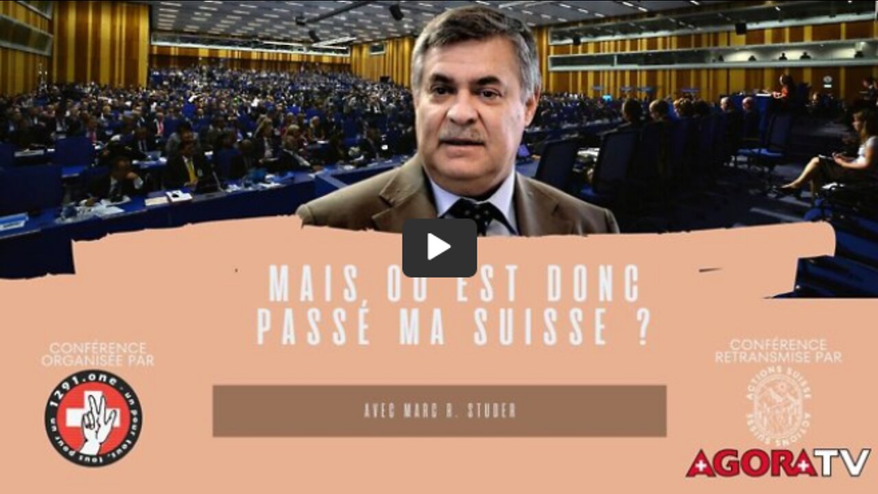 Conférence 1291 avec Marc Studer Mais qu'est devenu la Suiss