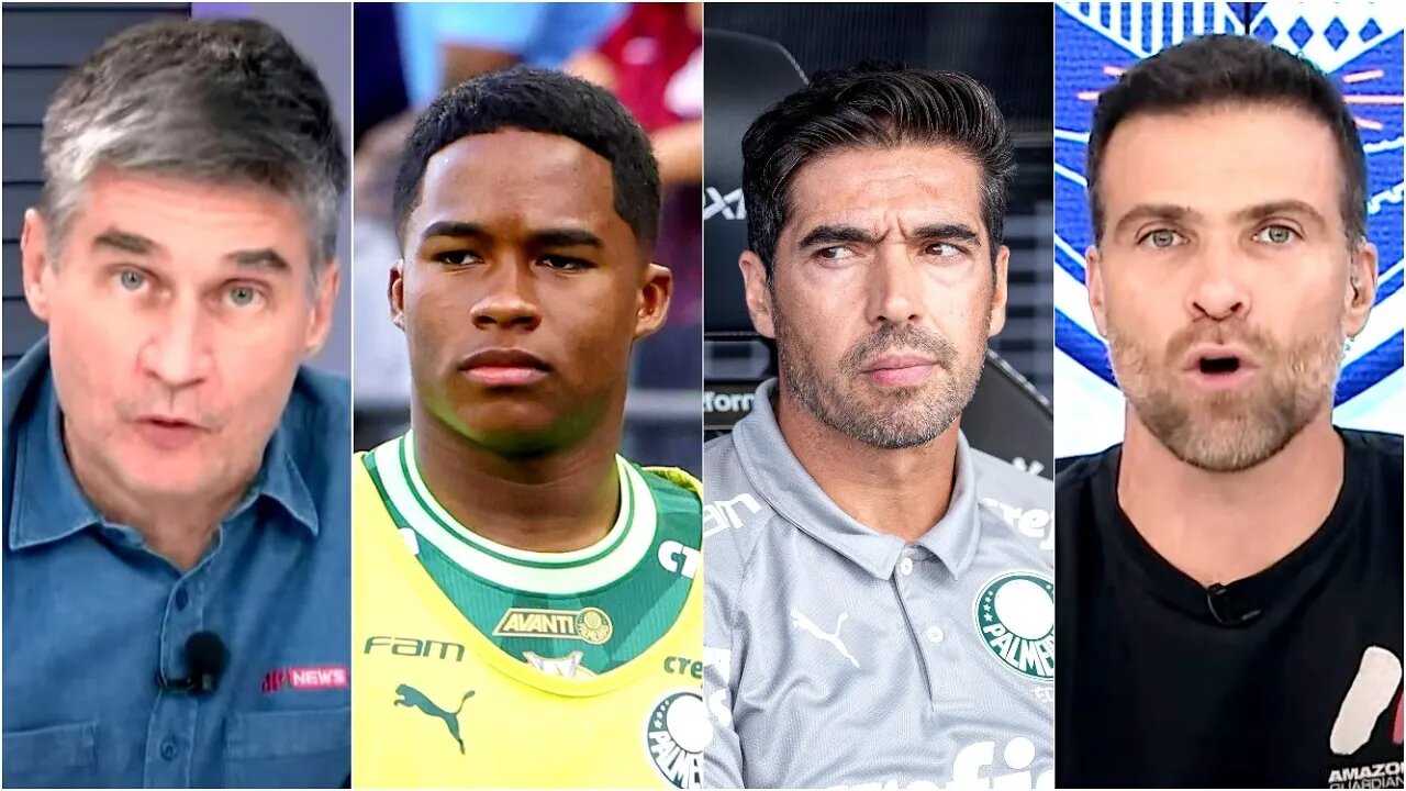 "NÃO É POSSÍVEL! EU NÃO CONSIGO ENTENDER por que o Endrick..." Joia do Palmeiras PROVOCA DEBATE!
