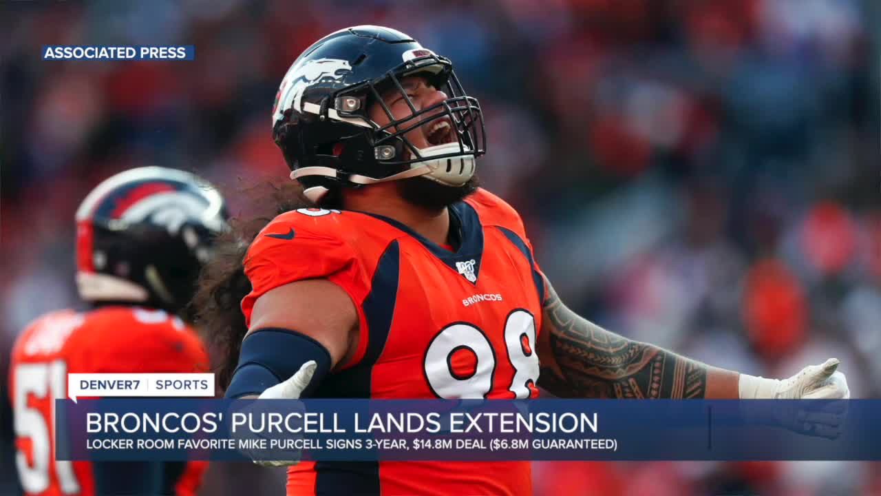 Broncos' Mike Purcell, locker room favorite and home-grown success story, lands 3-year extension