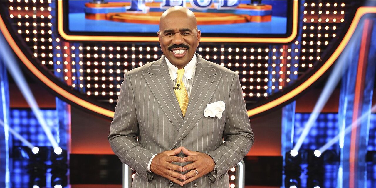 Celebrity Family Feud | family feud Harvey Boys vs. Girls | STEVE HARVEY