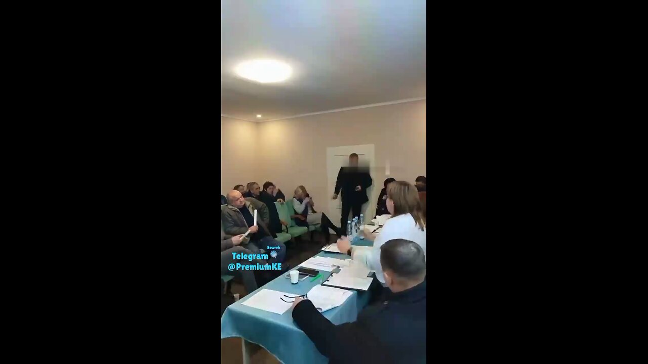 Ukrainian Deputy detonates a Grenade in a meeting.