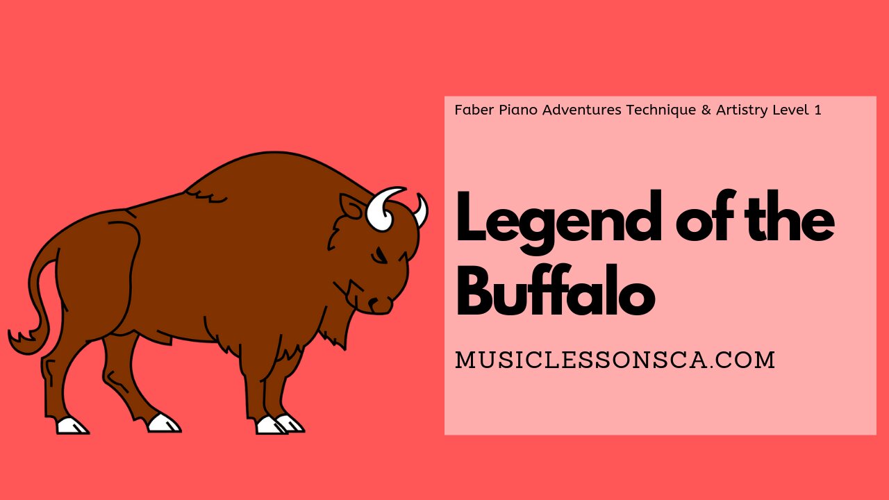 Piano Adventures Technique & Artistry Level 1 - Legend of the Buffalo