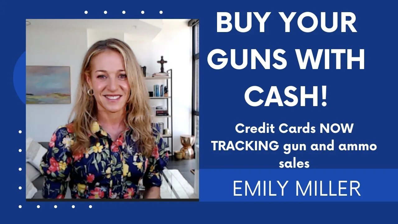 Buy Guns with CASH | Firearm stores add ATMs | Credit Card Companies Track Guns and Ammo Sales