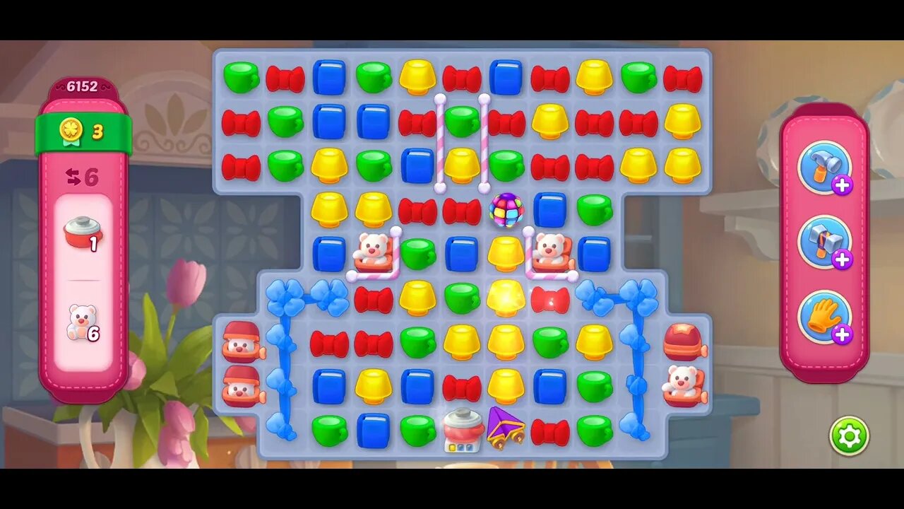 Playrix Homescapes Gameplay Walkthrough Level 6152