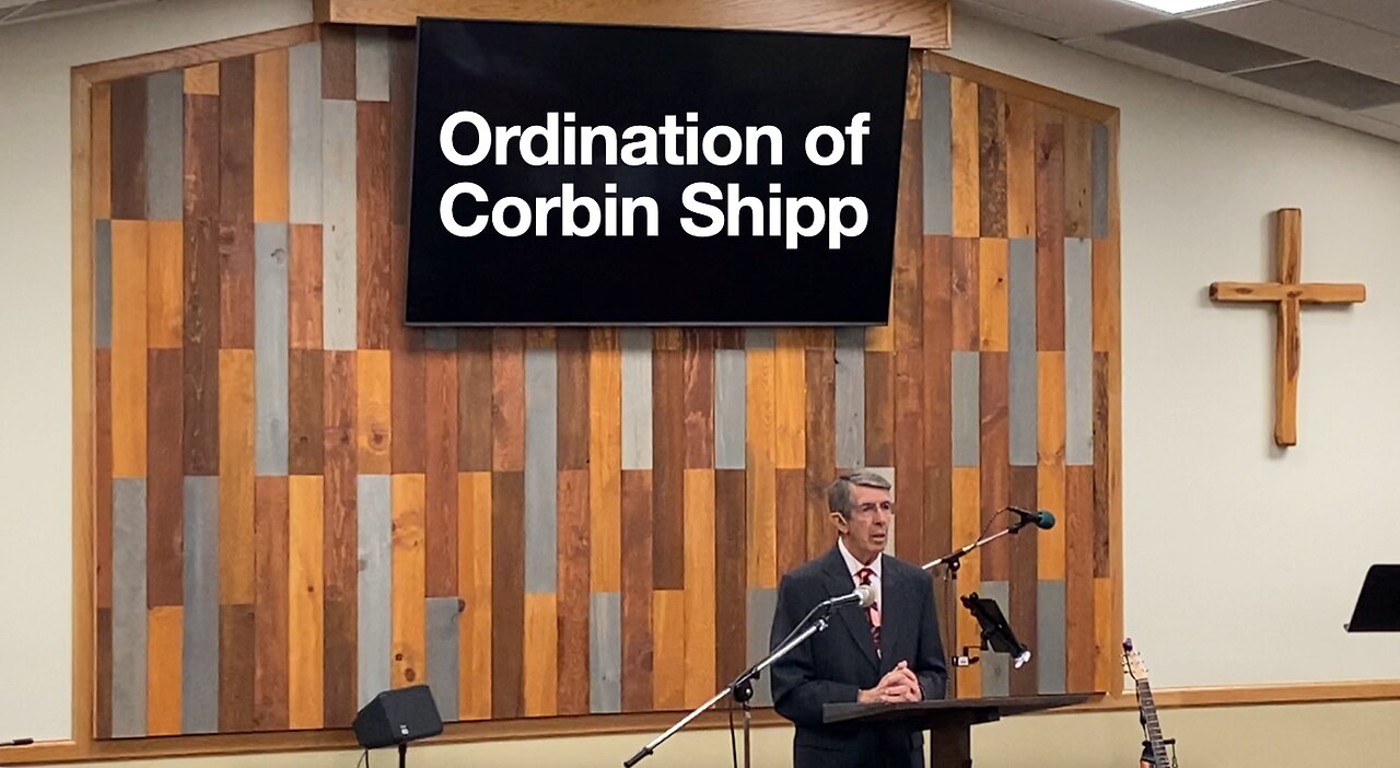 Ordination Of Corbin Shipp