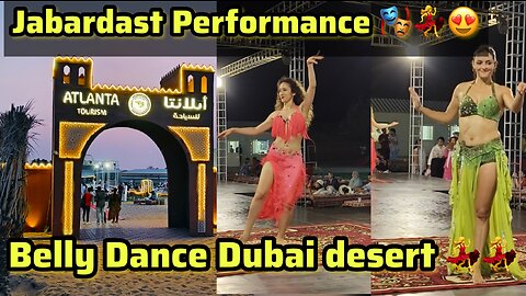 Famous belly dance dubai desert 💃💃