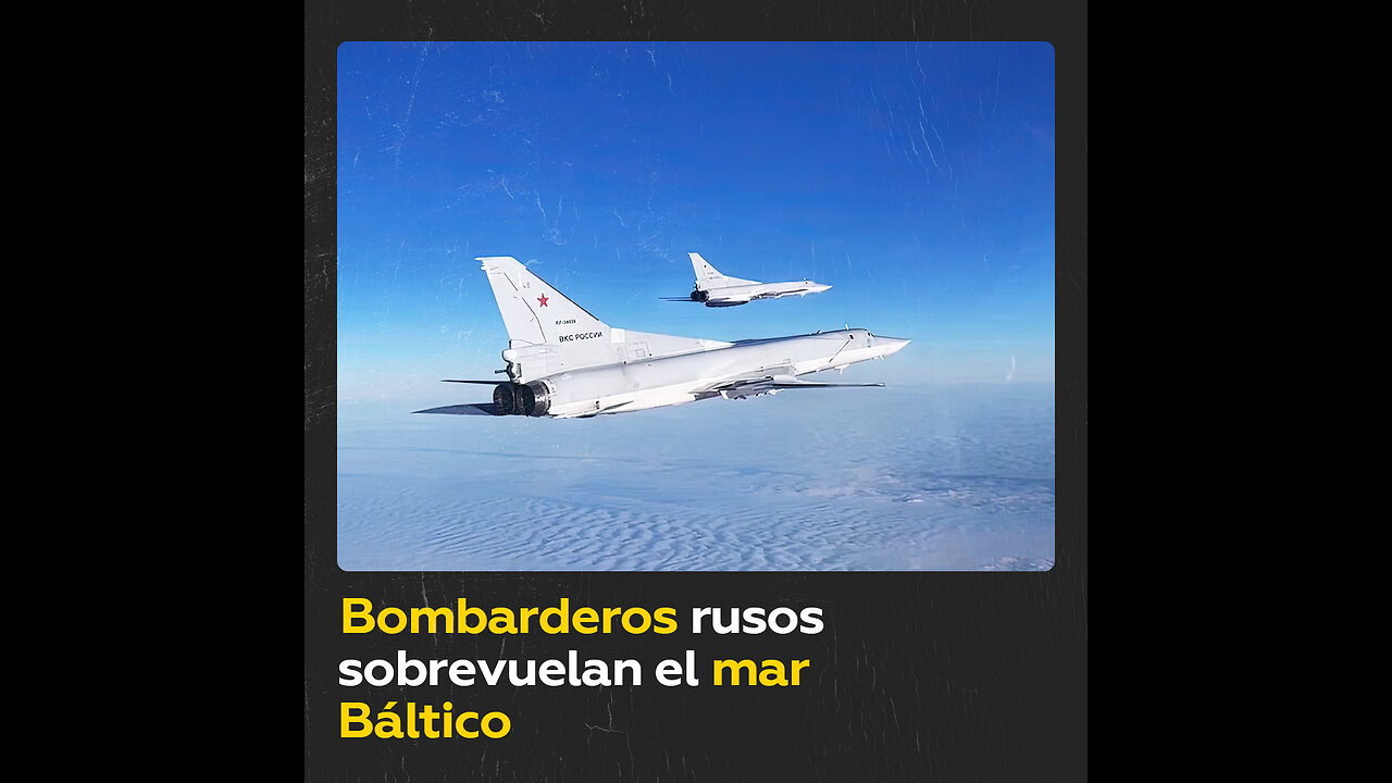 Dos bombarderos estratégicos rusos sobrevuelan aguas neutrales del mar Báltico