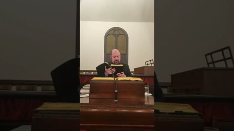 Lord's Day Morning Worship from Bethany ARP Church, February 13, 2022
