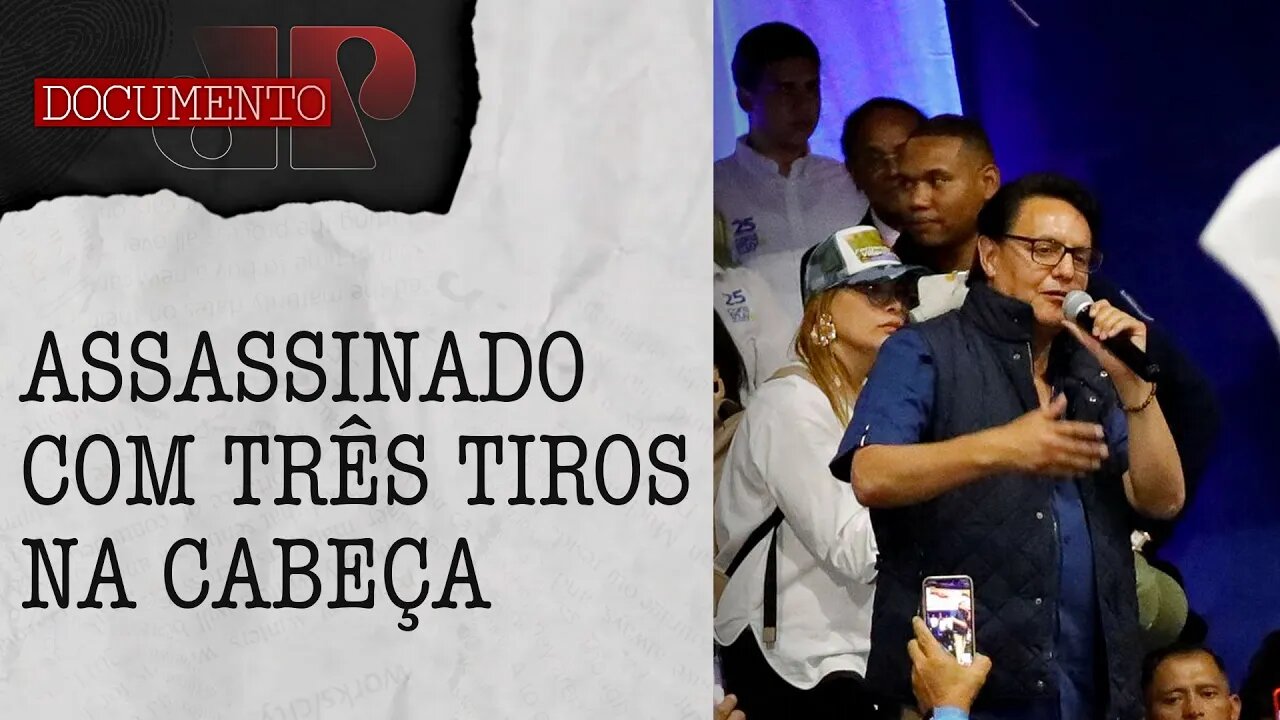 Saiba quem foi Villavicencio, candidato à presidência do Equador morto neste mês I DOCUMENTO JP