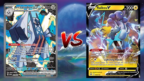 Pokemon TCG Live Archaludon EX Gastrodon VS Raikou V Miraidon EX!!