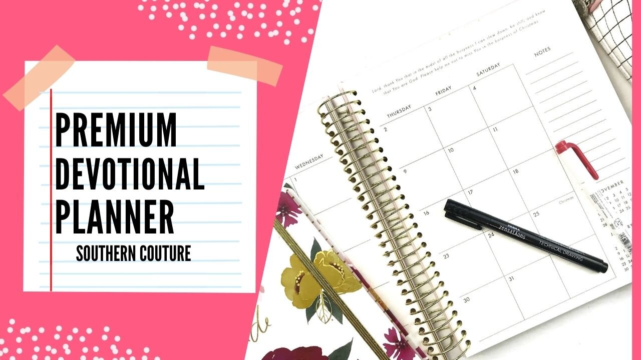 Memory Keeping using the Premium Devotional Planner from DaySpring