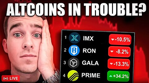 Altcoin MELTDOWN! (How To Save Your Portfolio...)