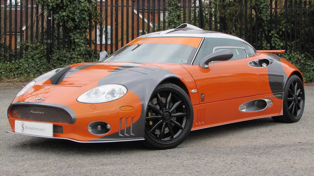 2009 Spyker C8 Laviolette LM85 Start Up, Exhaust, and In Depth Review