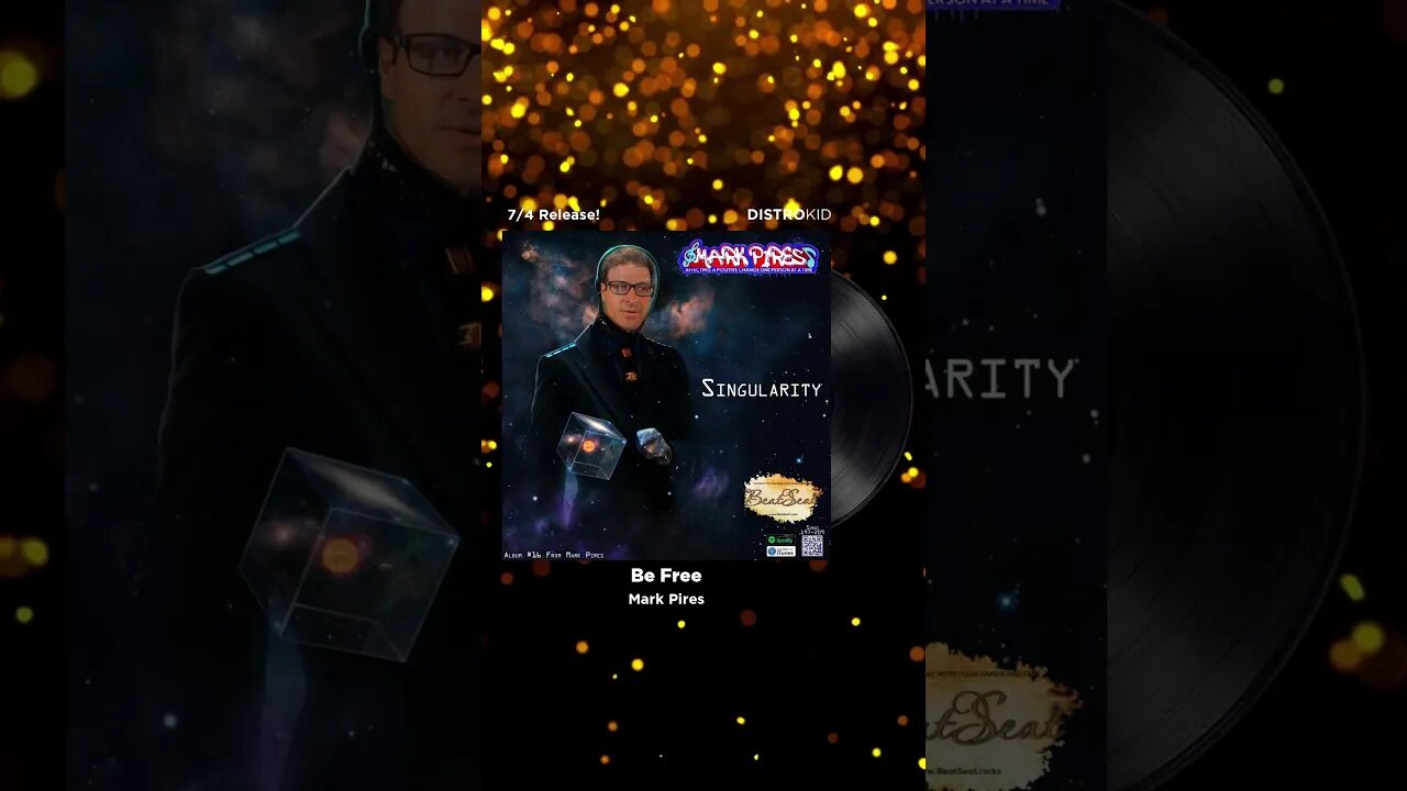 Be Free! Mark Pires “Singularity” Album 16 July 4th Release!