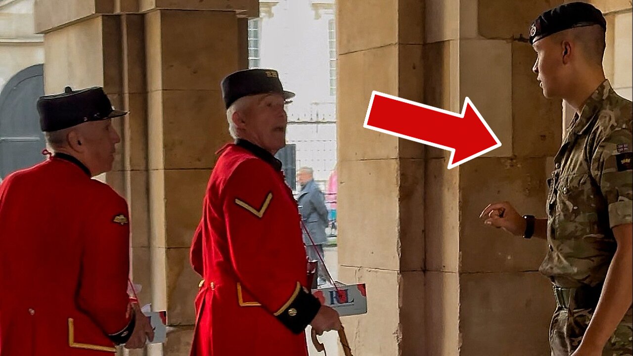 Act of Kindness at Horse Guards Will Make You Want To Cry ❤️