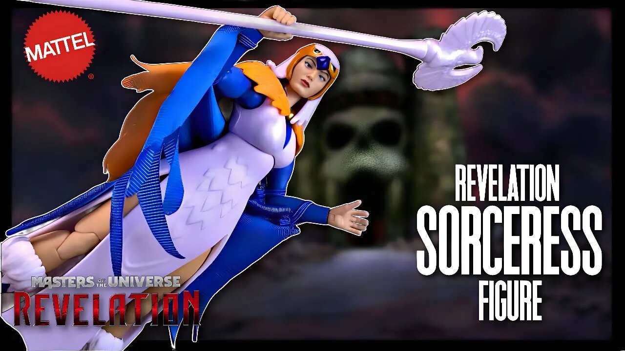 Mattel Masters Of The Universe Revelation Sorceress Figure @TheReviewSpot