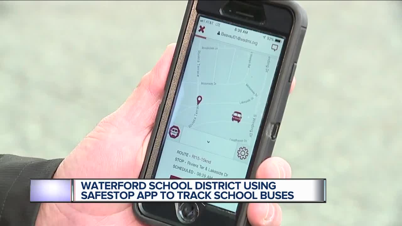 Waterford schools testing app to cut bus wait times in cold weather