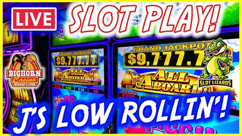 🔴 LIVE SLOTS! J'S LOW ROLLIN' WEDNESDAY! TIME FOR A GRAND JACKPOT! EPISODE 19!