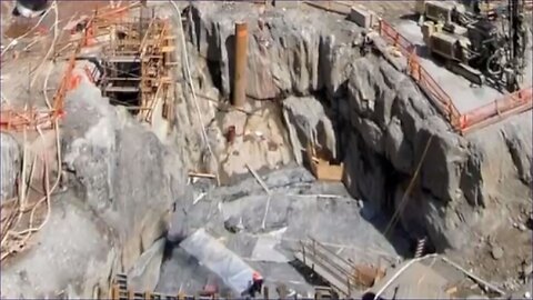 FOLKS ! ONLY NUCLEAR CHARGE UNDERGROUND COULD DO THIS !