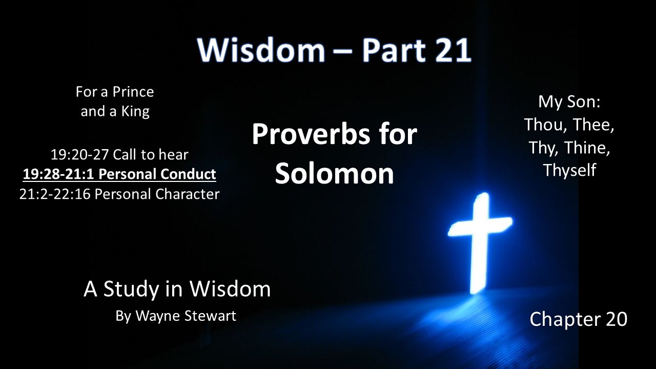 Wisdom - Part 21