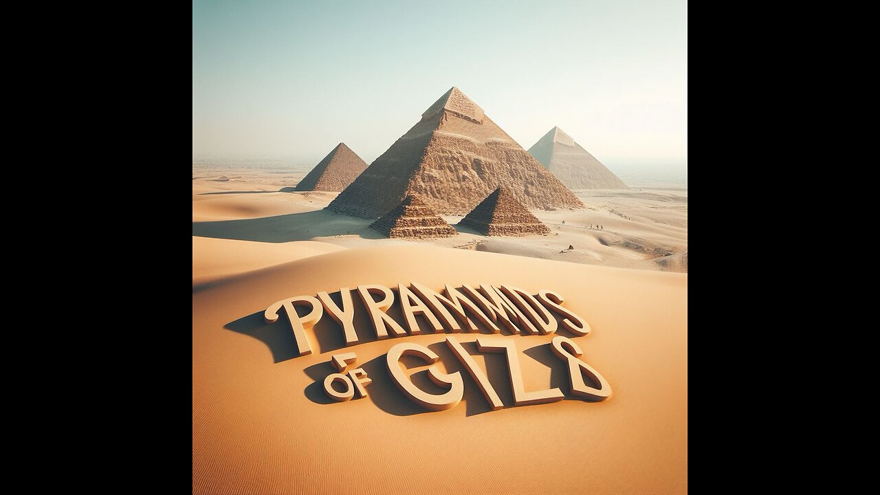 About the great pyramids of giza 🤯