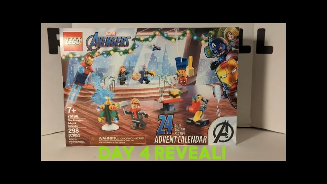 Lego MARVEL AVENGERS Advent Calendar 2021 (#76196) - Day 4 Reveal - By Rodimusbill