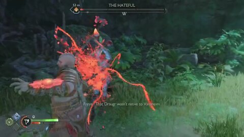 God of War Ragnarok Rond of Restoration Sheild + The Hateful Boss Battle The Abandoned Village 4k