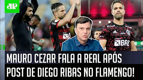 "Que BLÁBLÁBLÁ! Eu acho DEPRIMENTE!" Mauro Cezar é SINCERO após post de Diego Ribas no Flamengo!