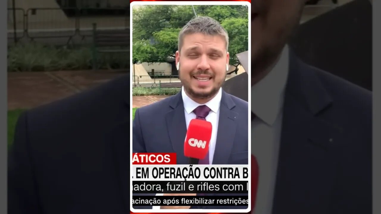 PF apreende fuzil, submetralhadora e rifles em operação contra bolsonaristas | @shortscnn