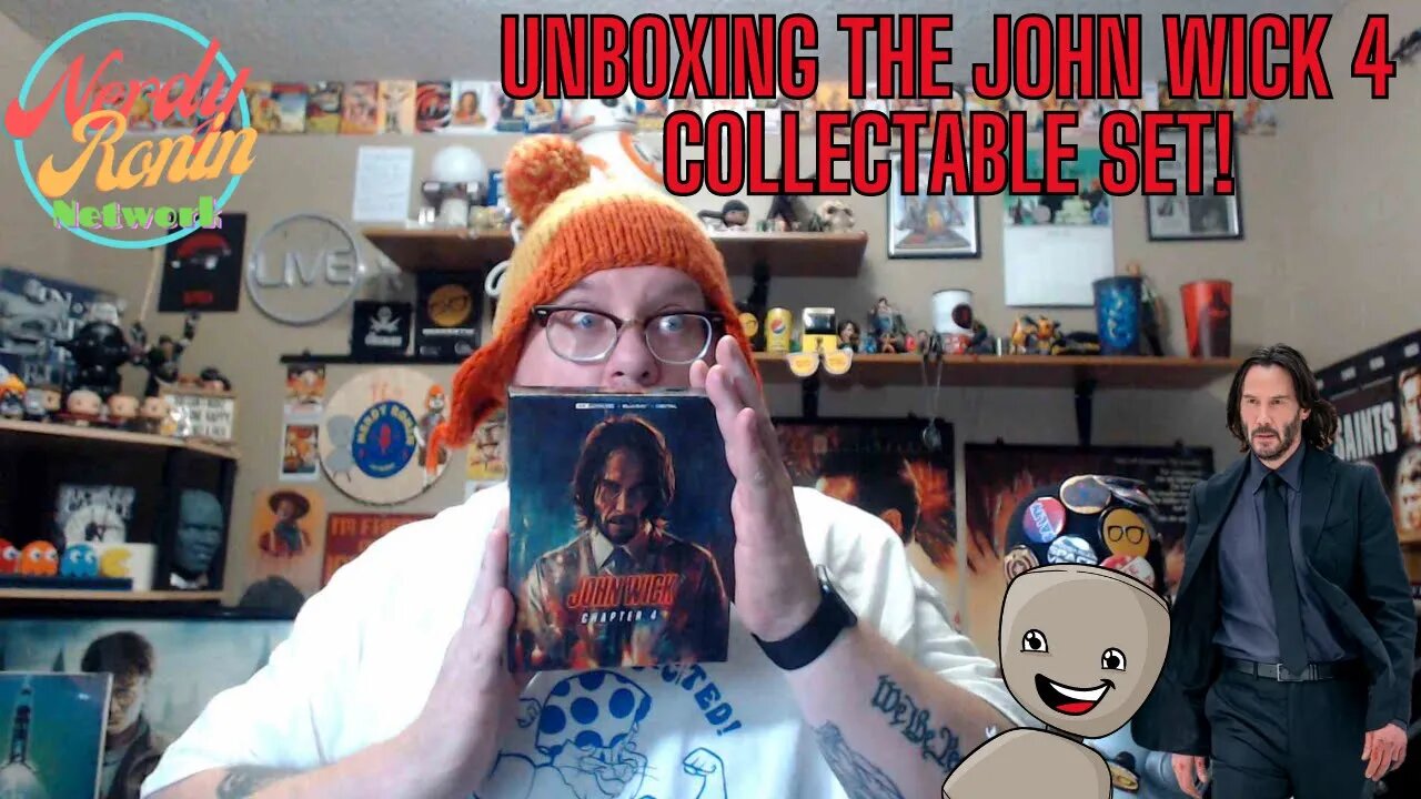 Unboxing John Wick 4 Collectable Set from Walmart