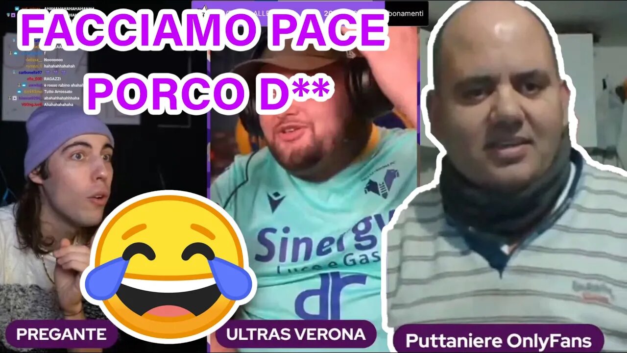 GIUSEPPE SIMONE FA PACE CON RUBINO E GRENBAUD😂😂