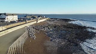 4K Drone: Porthcawl, Town Beach (cinematic)