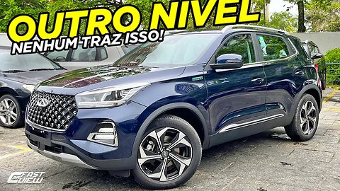 NOVO CAOA CHERY TIGGO 5X PRO HYBRID 2024 COM ACC, TETO SOLAR E LUZ AMBIENTE VAI MATAR CONCORRENTES?