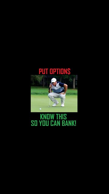 PUT OPTIONS BASICS, LINK IN THE DESCRIPTION