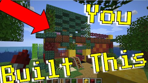 Minecraft... But the Viewers Build My House