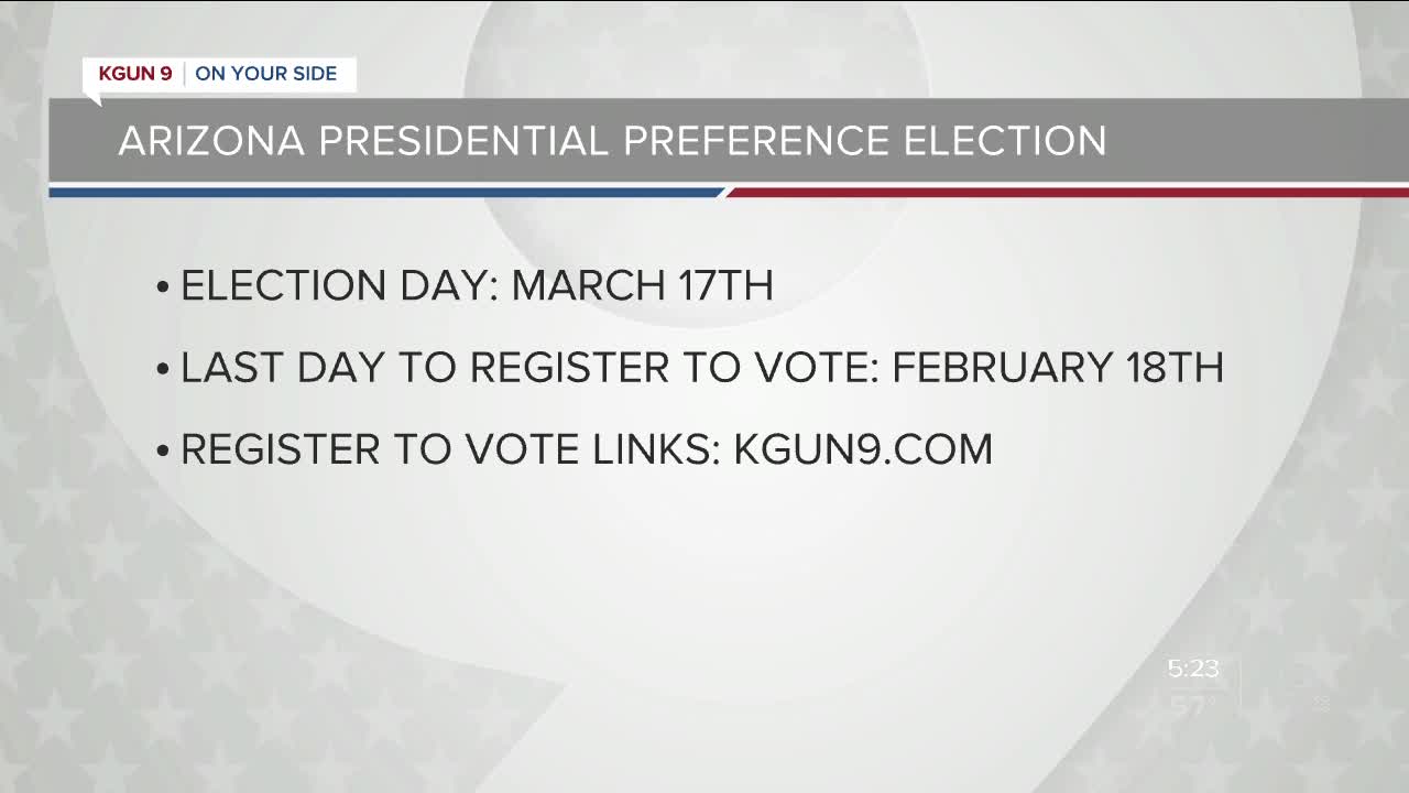 How to register to vote in the Arizona Presidential Primary