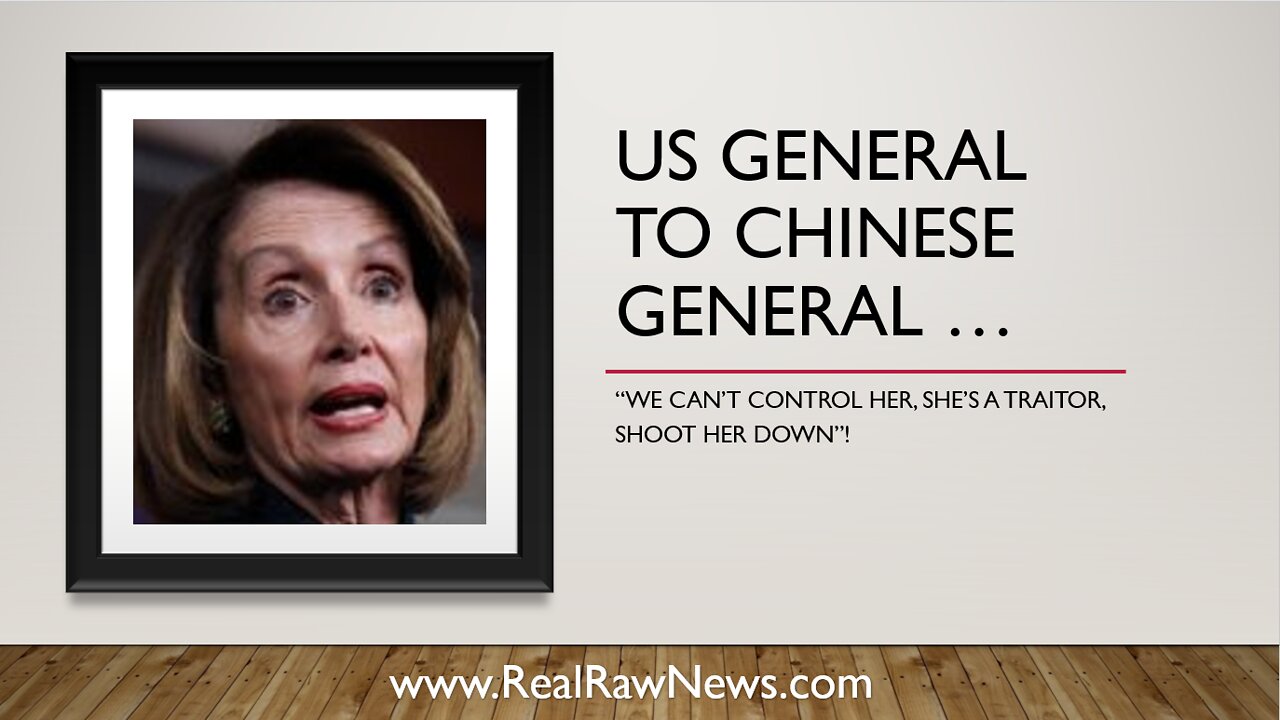 Pelosi's Trip to Taiwan is in Trouble