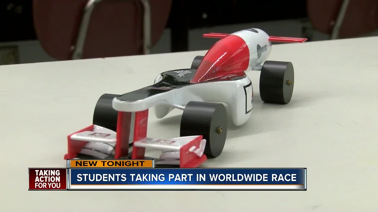 Manatee County Students racing replica Formula 1 cars in world competition