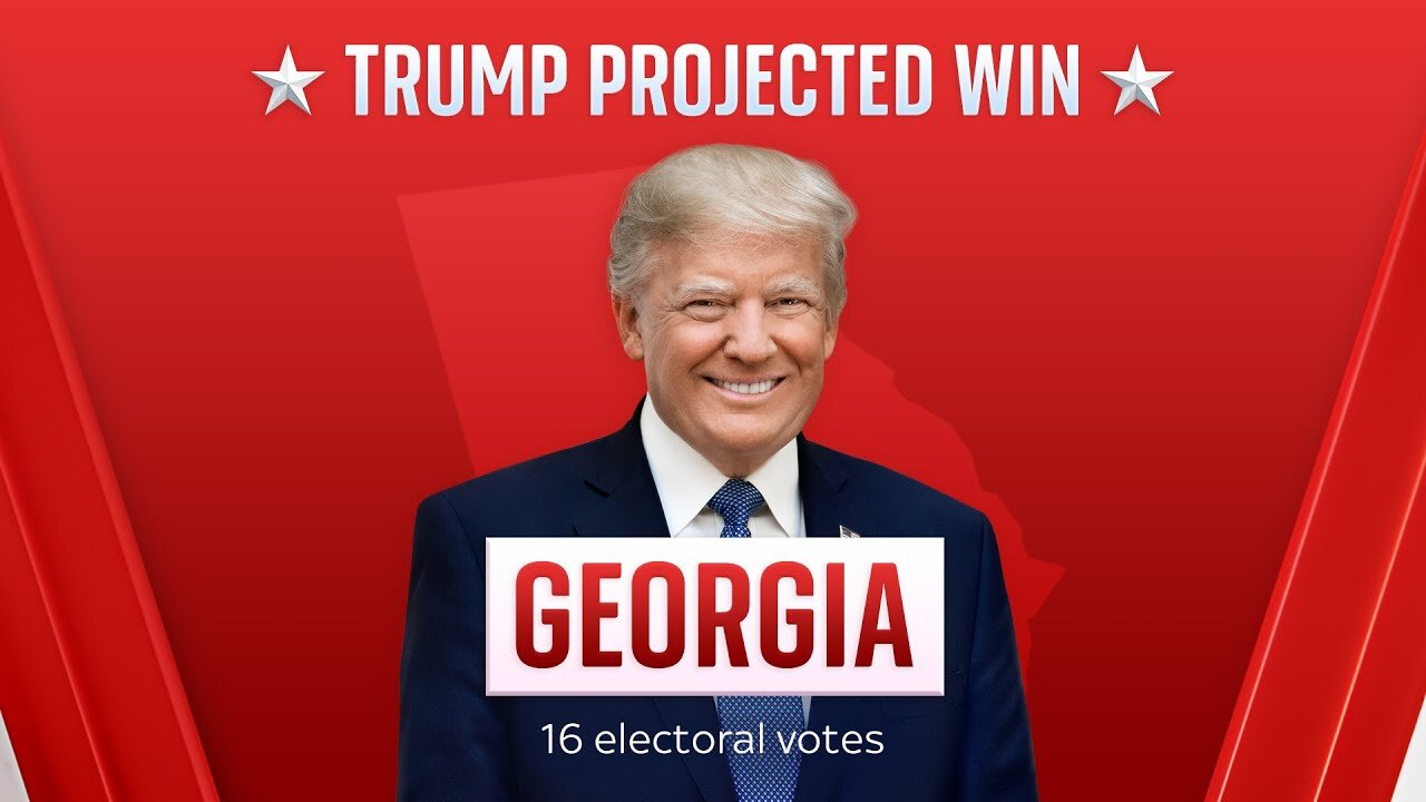 Donald Trump projected to win swing state of Georgia | US Election 2024