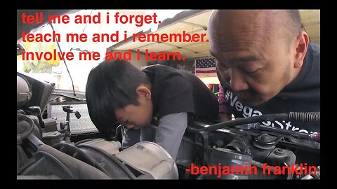 Battery Light ON & hard steering wheel [cooling fan bracket] replacement Nissan Xterra√ Fix It Angel