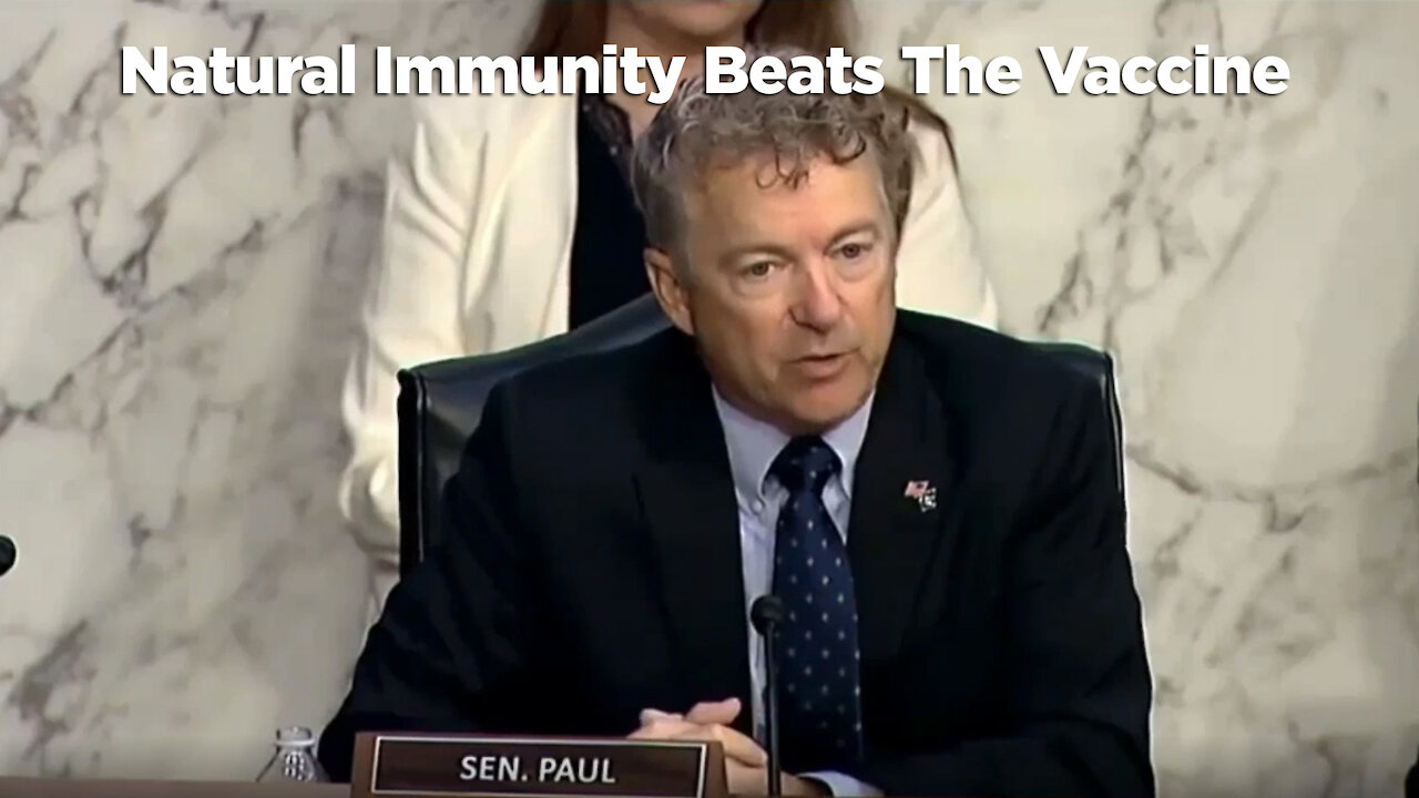 US Senator Rand Paul Talking Sense As Usual