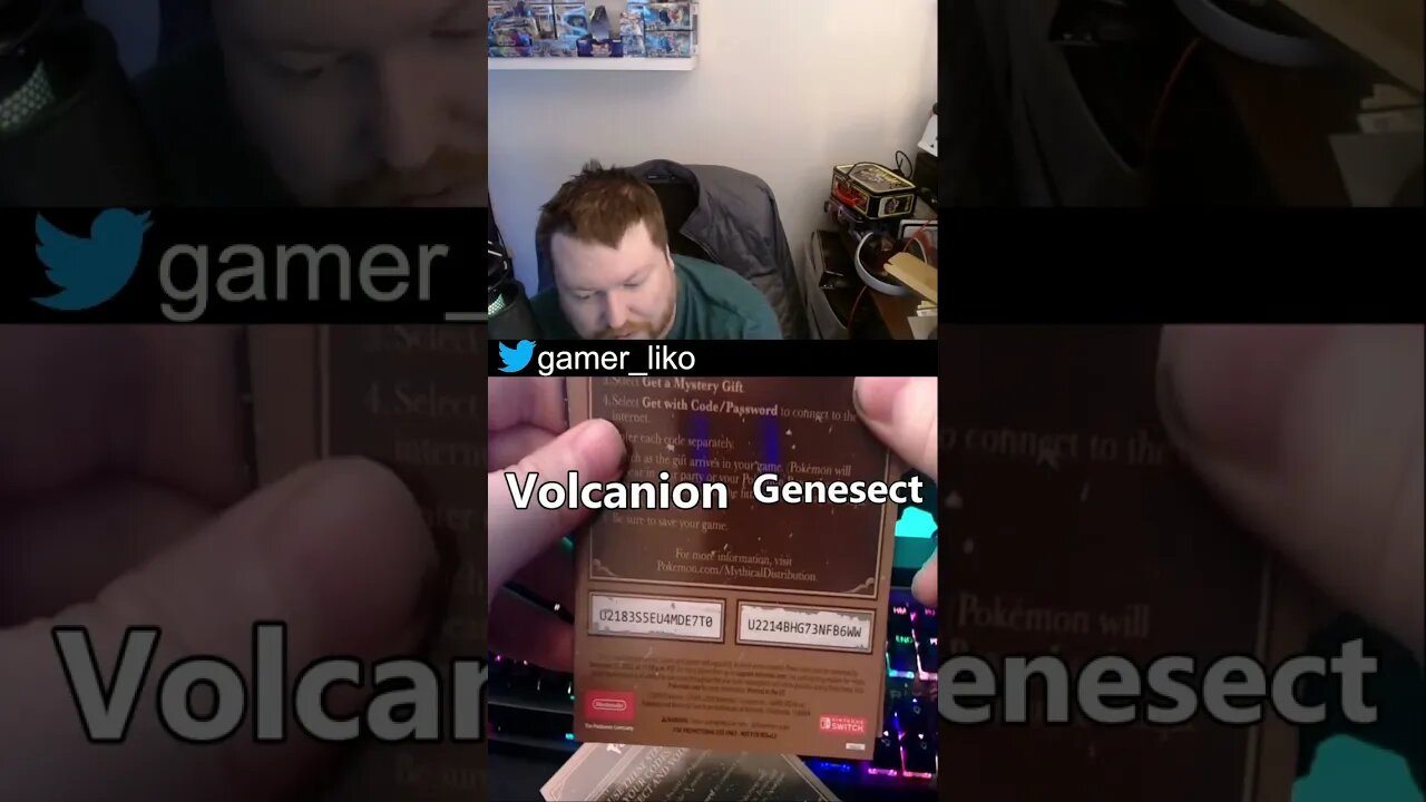 Pokemon Event Codes Giveaway: Genesect, Volcanion, and Shiny Eternatus(Expire: 12/31/2022)